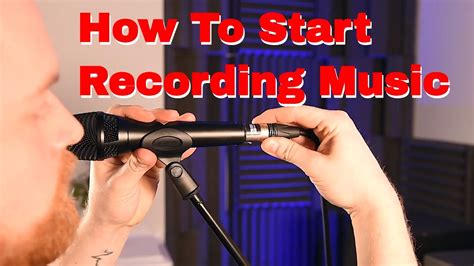 how to start recording music